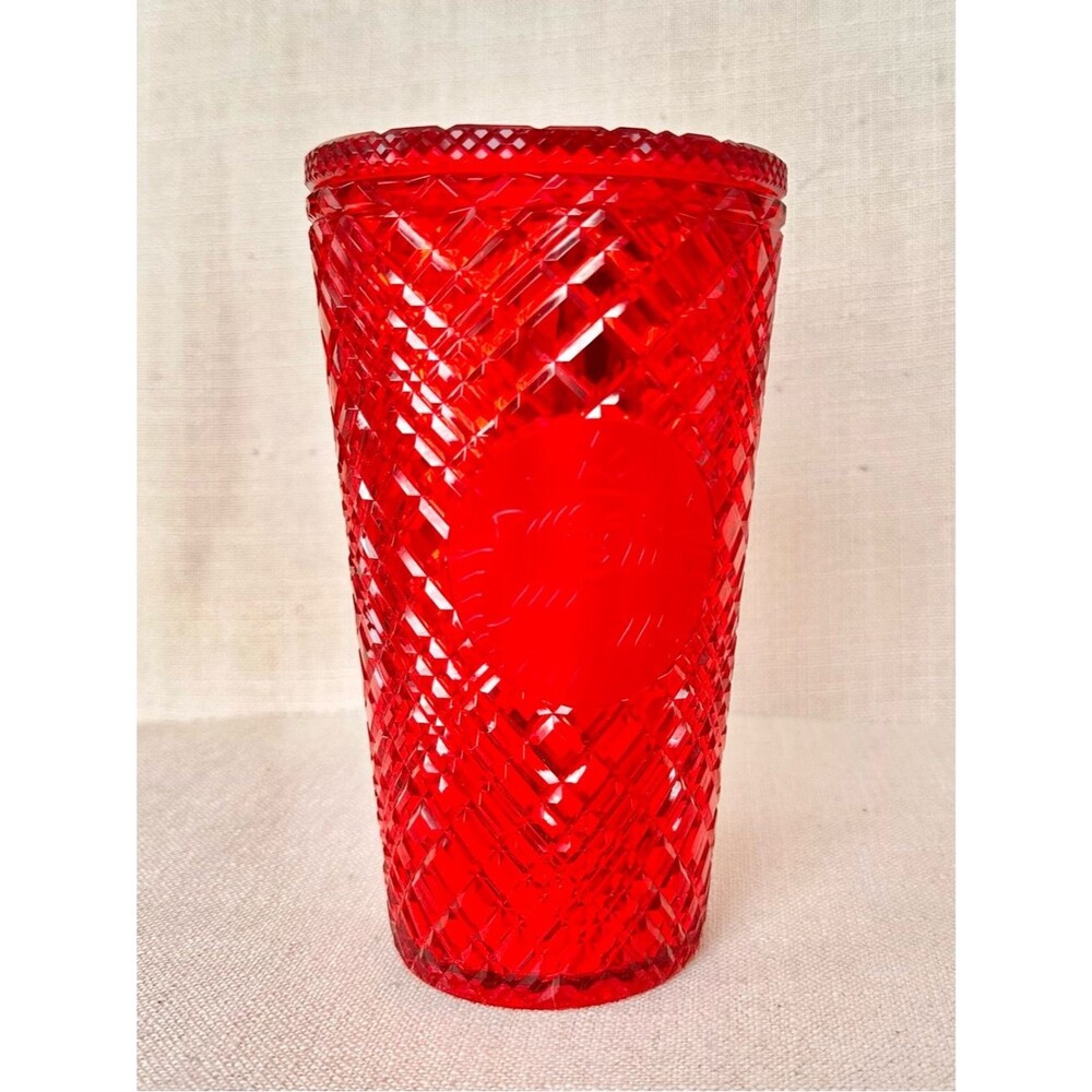 Starbucks Red Jeweled Tumbler 16oz